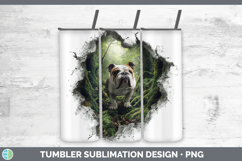 GorgeousDogs 02 3D Hole Tumbler design.