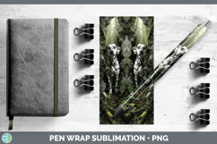 GorgeousDogs 02 3D Hole Pen Wrap design.