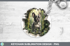 GorgeousDogs 02 3D Hole Keychain design.
