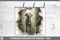 GorgeousDogs 02 3D Hole Tumbler design.