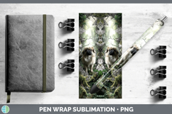 GorgeousDogs 02 3D Hole Pen Wrap design.