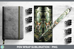 GorgeousDogs 02 3D Hole Pen Wrap design.