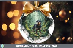 GorgeousDogs 02 3D Hole Ornament design.