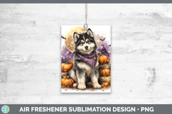 GorgeousDogs 02 Bandana Halloween Air Freshener design.