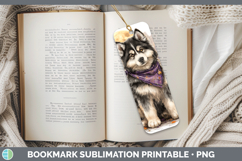 GorgeousDogs 02 Bandana Halloween Bookmark design.