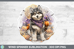 GorgeousDogs 02 Bandana Halloween Wind Spinner design.