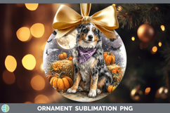GorgeousDogs 02 Bandana Halloween Ornament design.