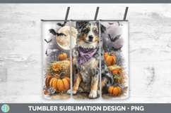 GorgeousDogs 02 Bandana Halloween Tumbler design.