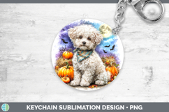 GorgeousDogs 02 Bandana Halloween Keychain design.