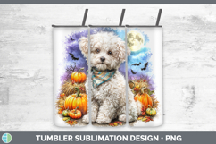 GorgeousDogs 02 Bandana Halloween Tumbler design.