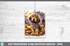 GorgeousDogs 02 Bandana Halloween Air Freshener design.