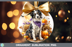 GorgeousDogs 02 Bandana Halloween Ornament design.