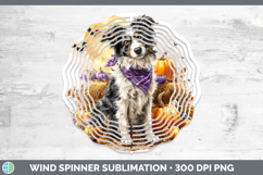 GorgeousDogs 02 Bandana Halloween Wind Spinner design.