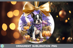 GorgeousDogs 02 Bandana Halloween Ornament design.