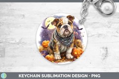 GorgeousDogs 02 Bandana Halloween Keychain design.