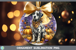 GorgeousDogs 02 Bandana Halloween Ornament design.