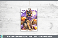GorgeousDogs 02 Bandana Halloween Air Freshener design.