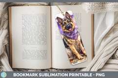GorgeousDogs 02 Bandana Halloween Bookmark design.