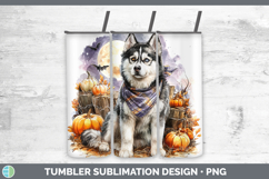 GorgeousDogs 02 Bandana Halloween Tumbler design.