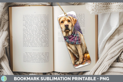 GorgeousDogs 02 Bandana Halloween Bookmark design.
