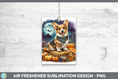 GorgeousDogs 02 Bandana Halloween Air Freshener design.