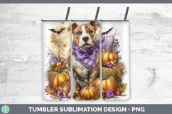 GorgeousDogs 02 Bandana Halloween Tumbler design.