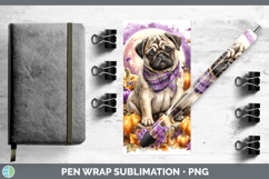 GorgeousDogs 02 Bandana Halloween Pen Wrap design.