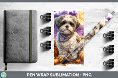 GorgeousDogs 02 Bandana Halloween Pen Wrap design.