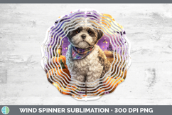 GorgeousDogs 02 Bandana Halloween Wind Spinner design.