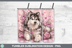 GorgeousDogs 02 Checker Valentine Tumbler design.