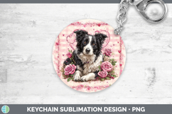 GorgeousDogs 02 Checker Valentine Keychain design.