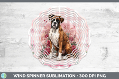 GorgeousDogs 02 Checker Valentine Wind Spinner design.