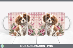 GorgeousDogs 02 Checker Valentine Mug Wrap design.