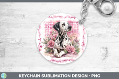 GorgeousDogs 02 Checker Valentine Keychain design.