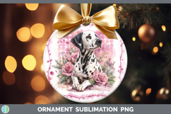 GorgeousDogs 02 Checker Valentine Ornament design.