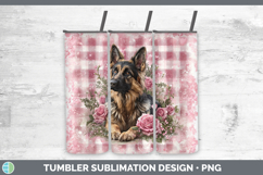 GorgeousDogs 02 Checker Valentine Tumbler design.