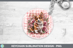 GorgeousDogs 02 Checker Valentine Keychain design.