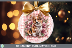 GorgeousDogs 02 Checker Valentine Ornament design.