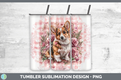 GorgeousDogs 02 Checker Valentine Tumbler design.