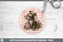 GorgeousDogs 02 Checker Valentine Keychain design.