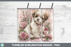 GorgeousDogs 02 Checker Valentine Tumbler design.