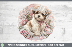 GorgeousDogs 02 Checker Valentine Wind Spinner design.