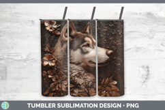 GorgeousDogs 02 Copper Relief Tumbler design.