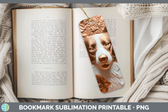 GorgeousDogs 02 Copper Relief Bookmark design.