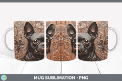 GorgeousDogs 02 Copper Relief Mug Wrap design.