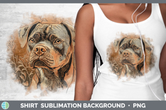 GorgeousDogs 02 Copper Relief Shirt design.