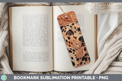 GorgeousDogs 02 Copper Relief Bookmark design.