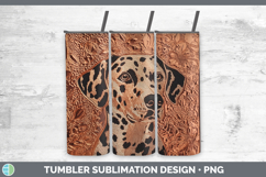 GorgeousDogs 02 Copper Relief Tumbler design.