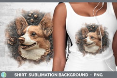 GorgeousDogs 02 Copper Relief Shirt design.
