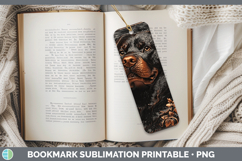 GorgeousDogs 02 Copper Relief Bookmark design.